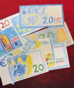 KID VERSION - INSTANT PAPER to MONEY (20 €) By Miguel Pizarro
